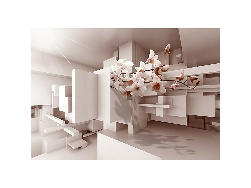 Papier Peint "Garden of Future" 105 x 150 cm