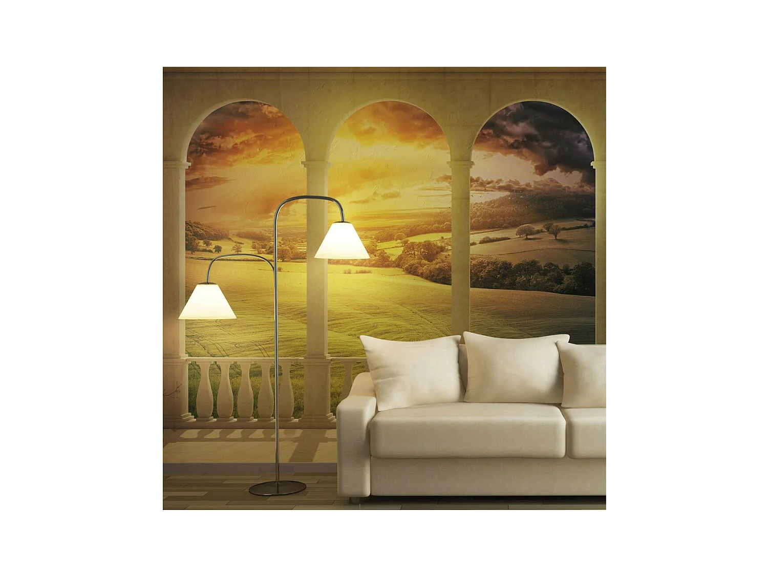 Papier Peint "Dream About Magical Fields" 193 x 250 cm