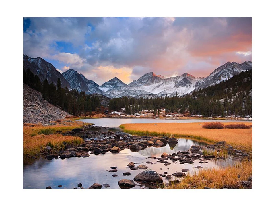 Papier Peint "Paysage de Montagne Printemps Arrive" 193 x 250 cm