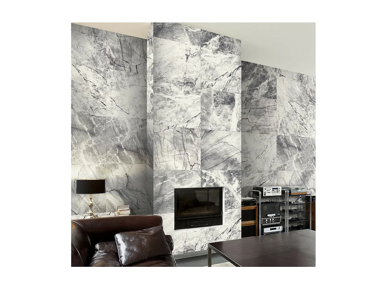 Papier Peint "Cold Rocks" 50x1000cm