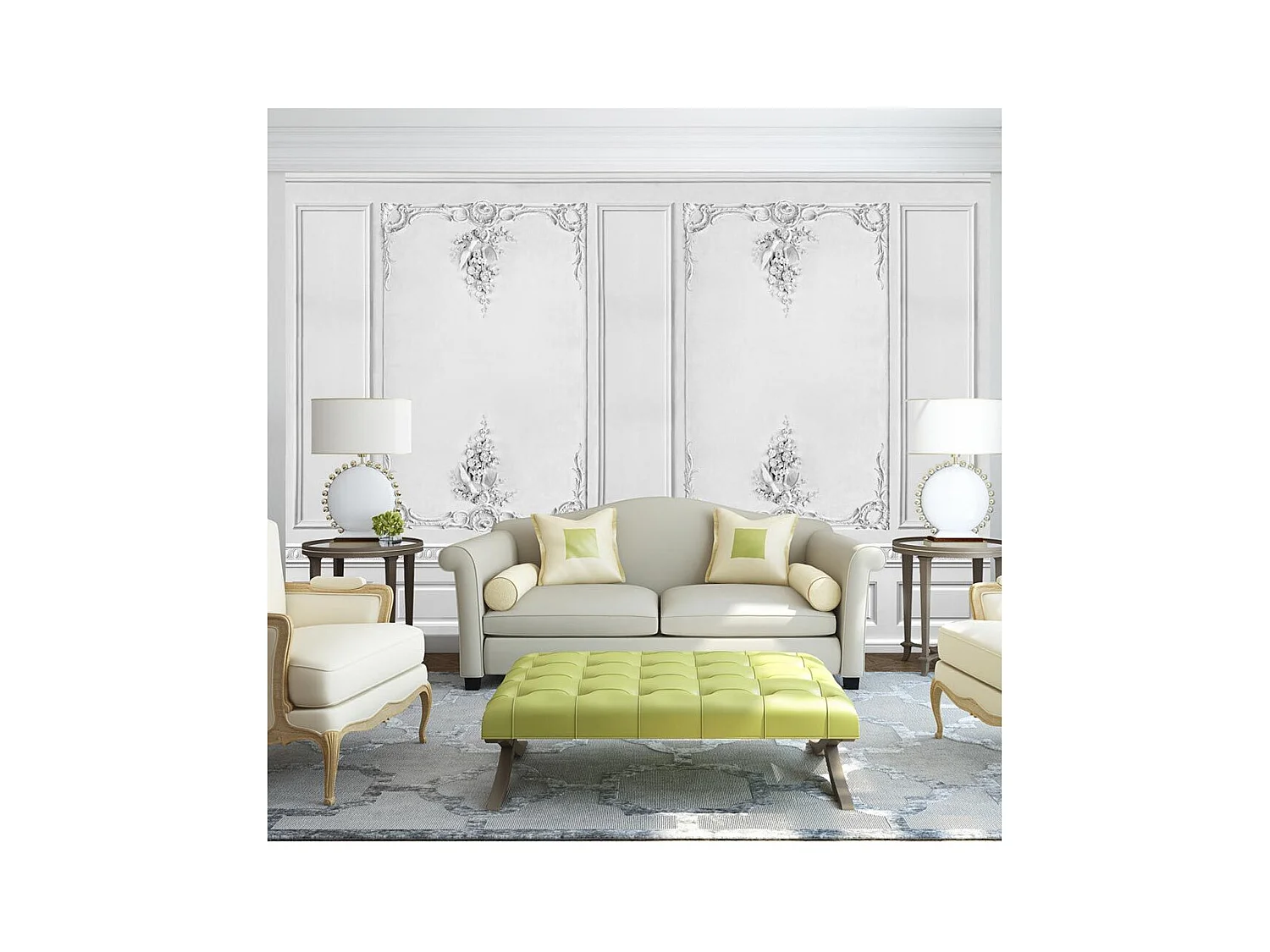 Papier Peint "Palatial Wall" 70 x 100 cm