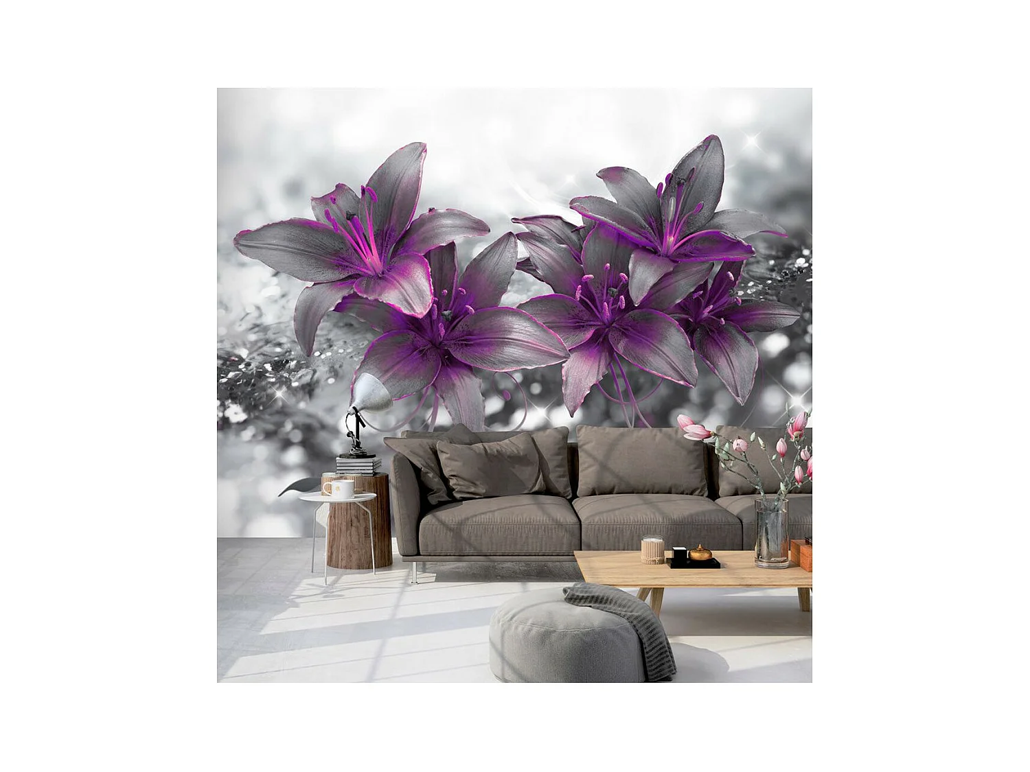 Papier Peint "Secret of the Lily" 70 x 100 cm