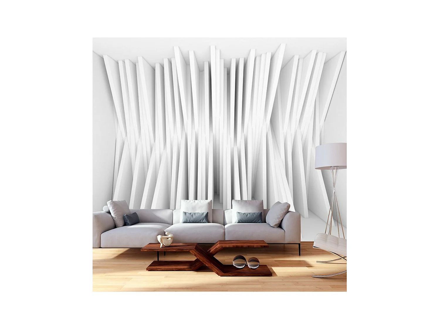 Papier Peint "White Balance" 105 x 150 cm