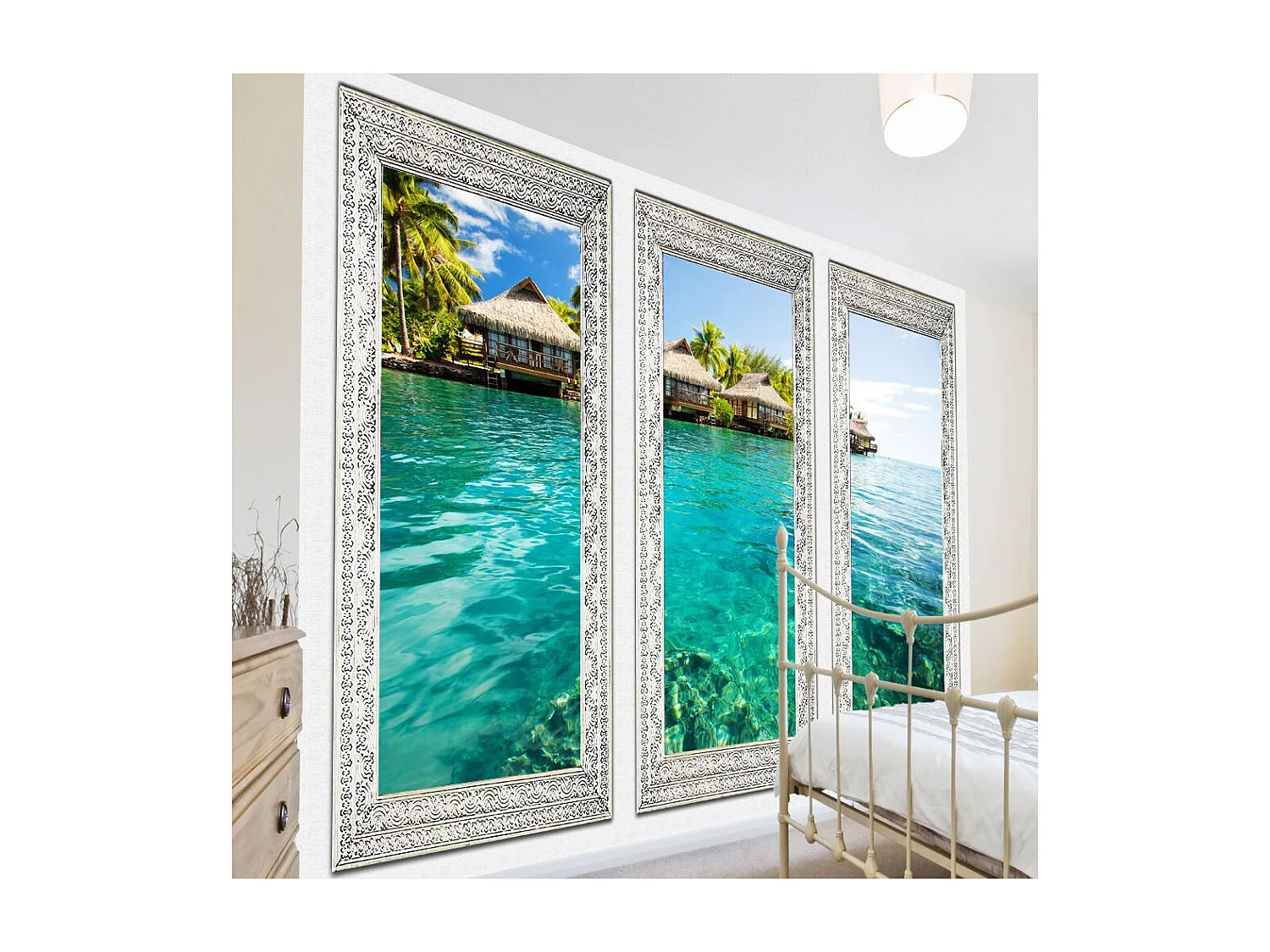 Papier Peint "Ile Solitaire" 140 x 200 cm