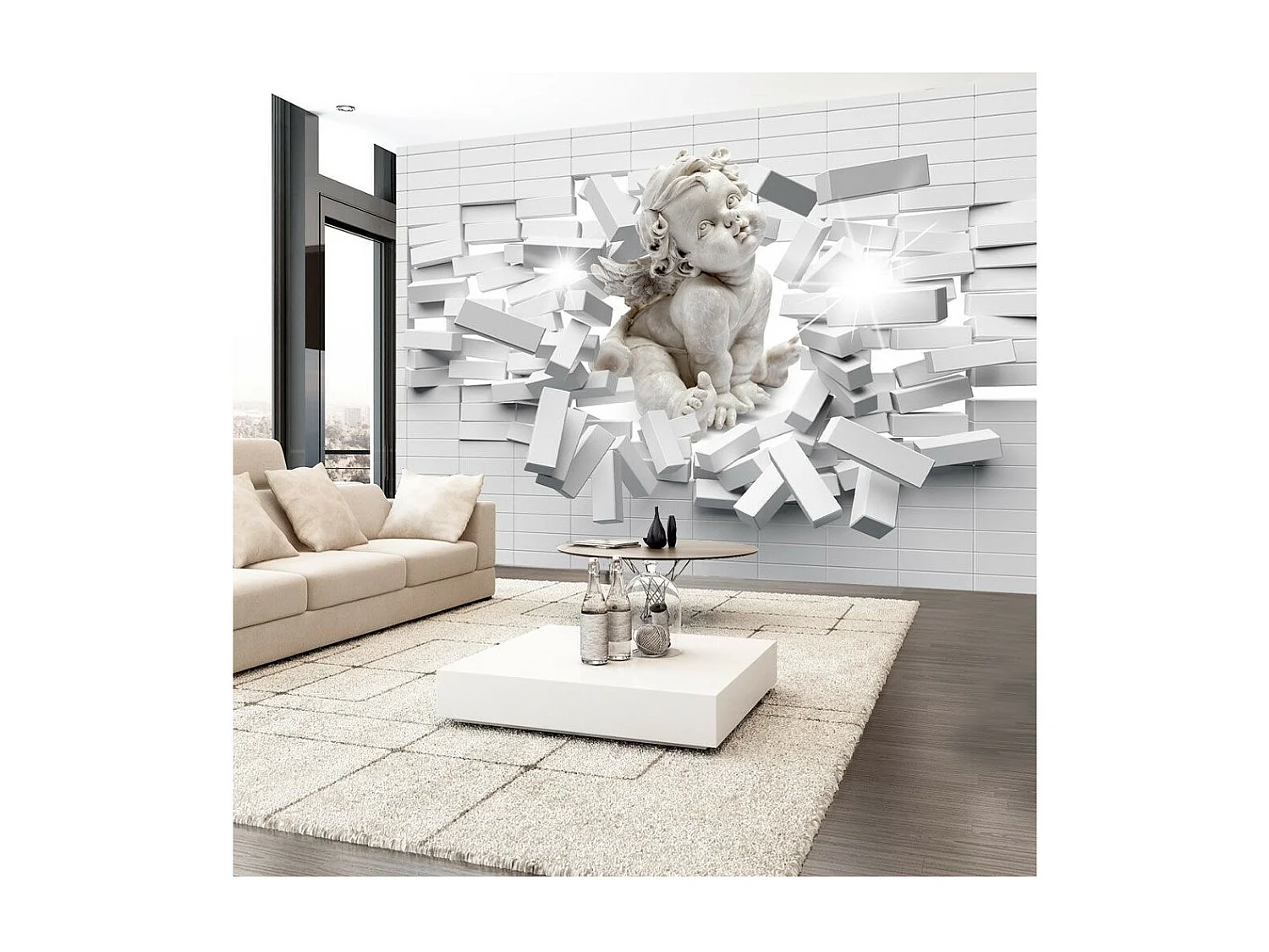 Papier Peint "Modern Cherub" 70 x 100 cm