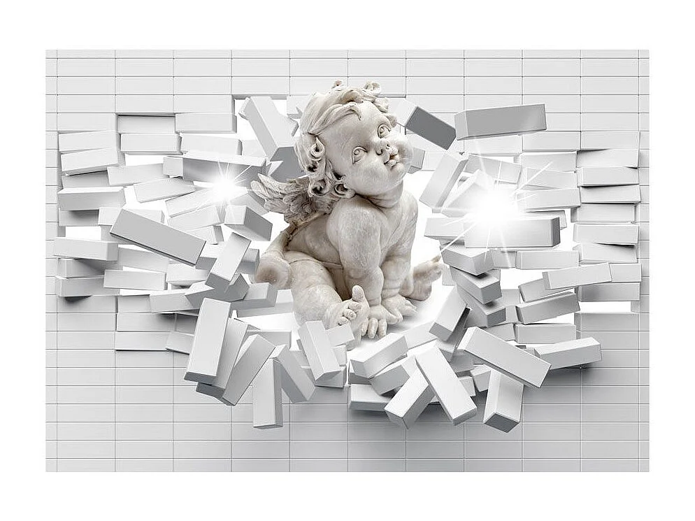 Papier Peint "Modern Cherub" 70 x 100 cm