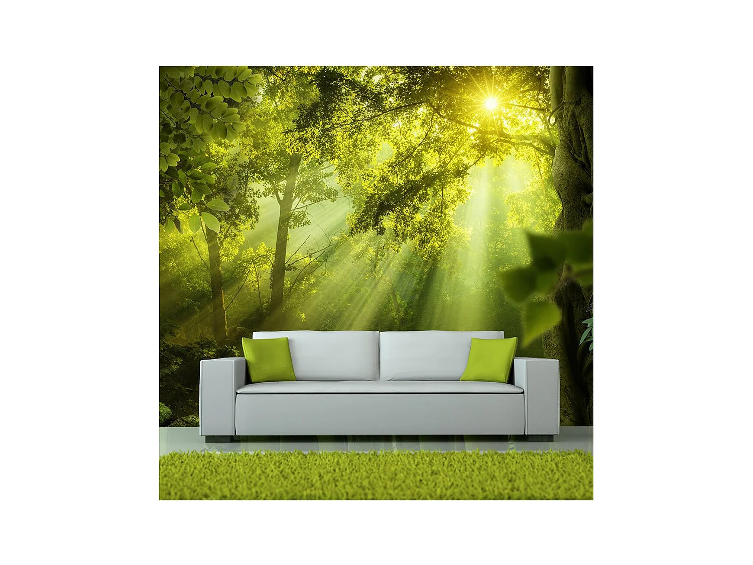 Papier Peint "In a Secret Forest" 140 x 200 cm