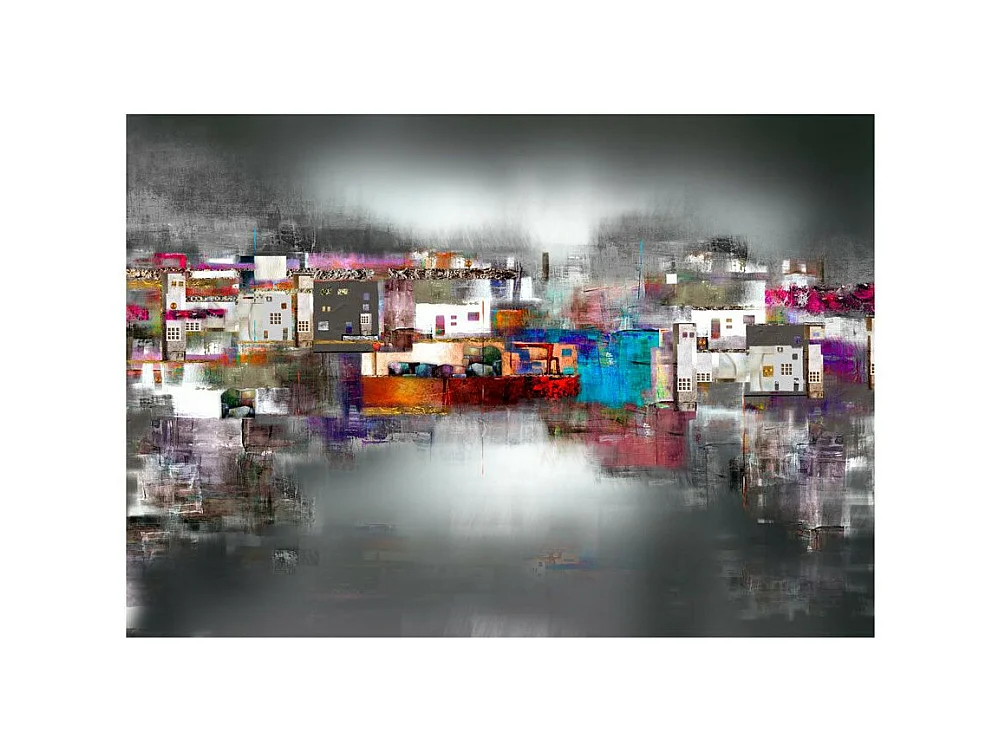 Papier Peint "Artistic Landscape" 70 x 100 cm