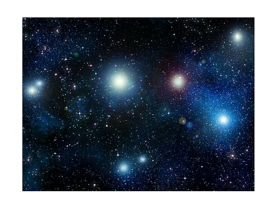 Papier Peint "Des Milliers D'étoiles Brillantes" 154 x 200 cm