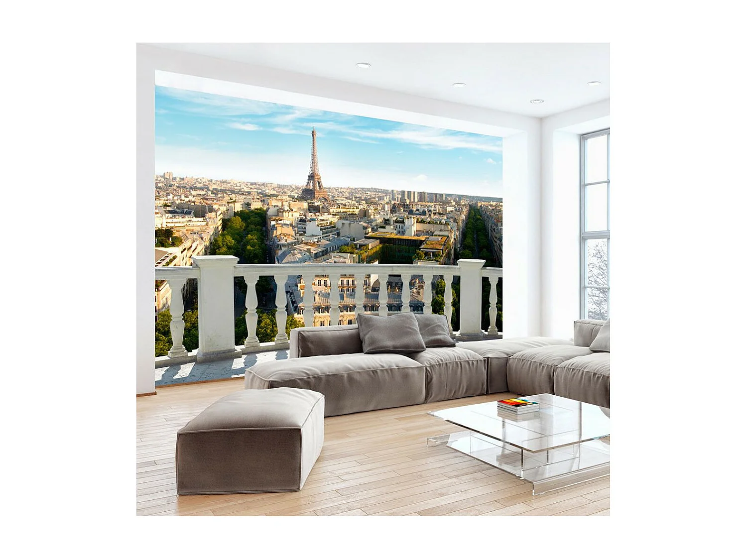 Papier Peint "Paris at Noon" 210 x 300 cm