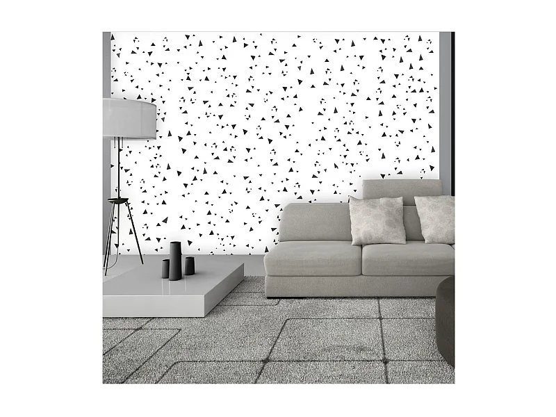 Papier Peint "Rain of Triangles" 50x1000cm