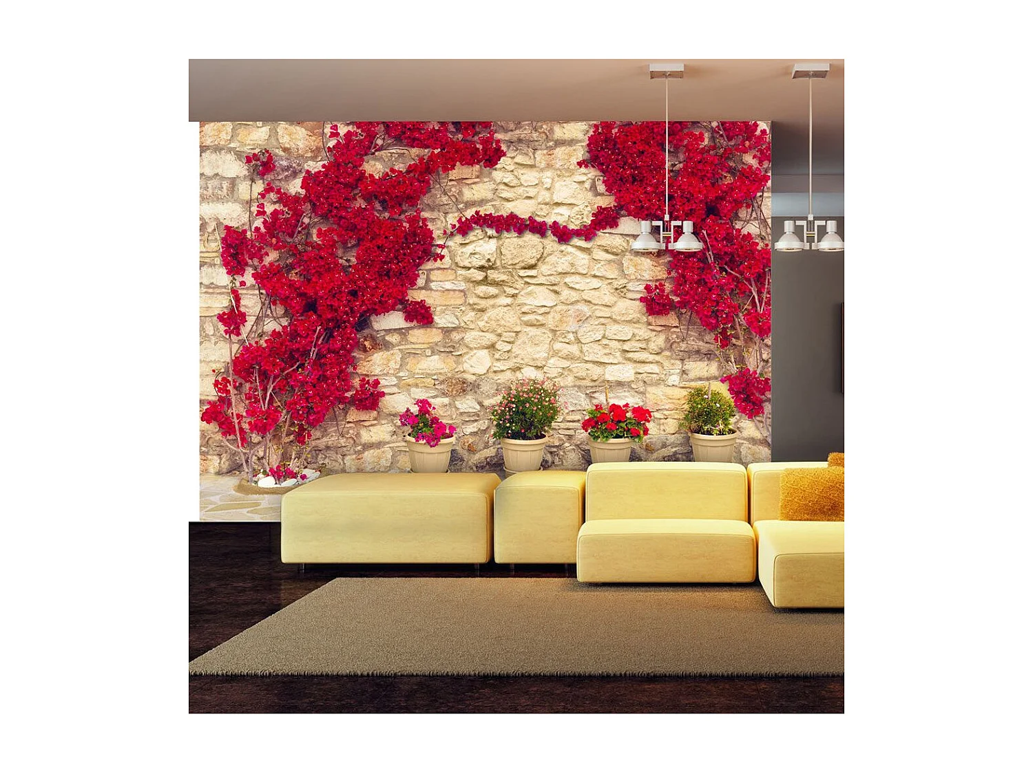 Papier Peint "Warm Afternoon" 105 x 150 cm