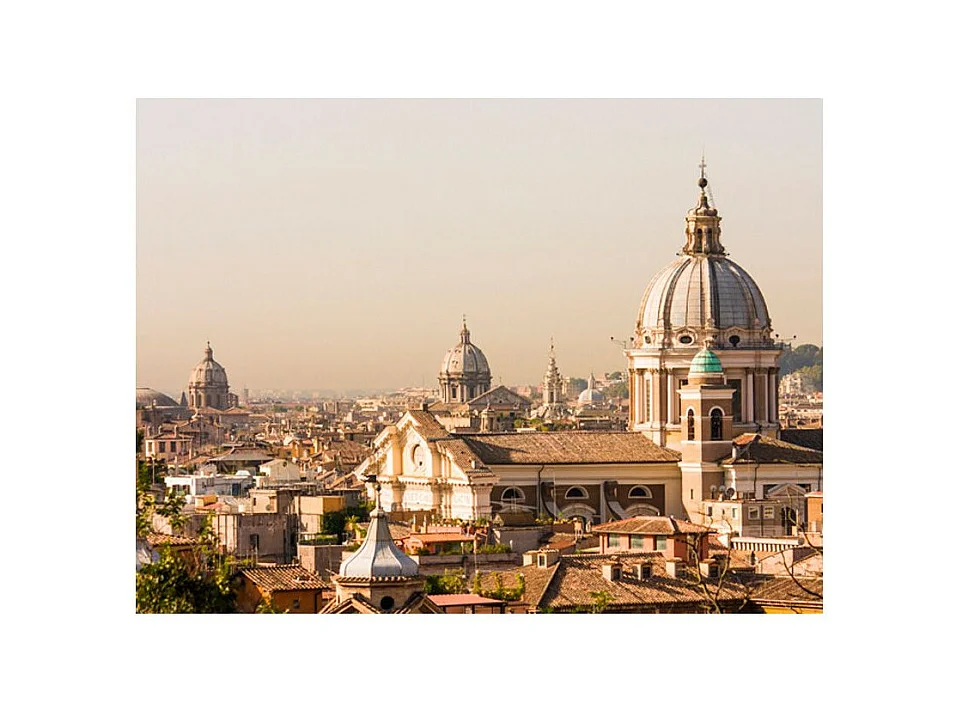 Papier Peint "Rome & Vue à Vol D'oiseau" 231 x 300 cm
