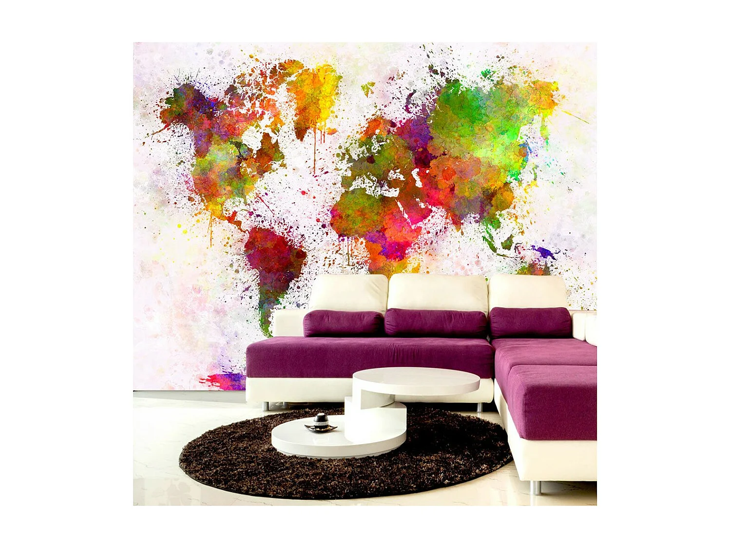 Papier Peint "Dyed World" 210 x 300 cm