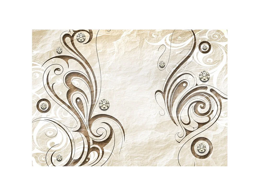 Papier Peint "Stone Butterfly" 70 x 100 cm