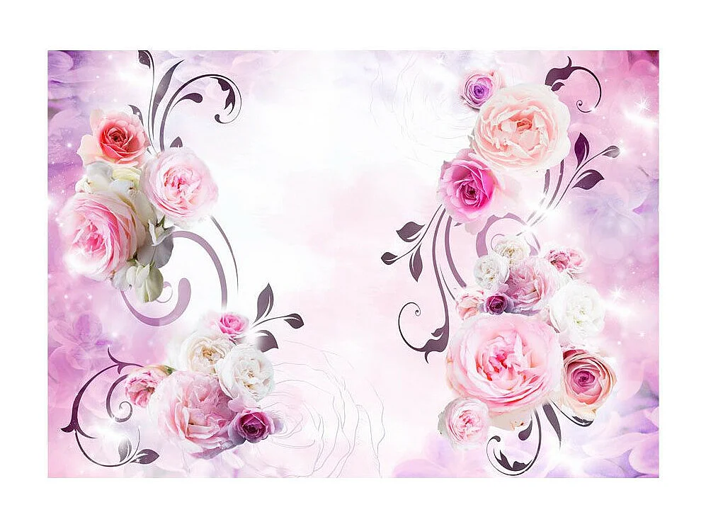Papier Peint "Rose Variations" 140 x 200 cm