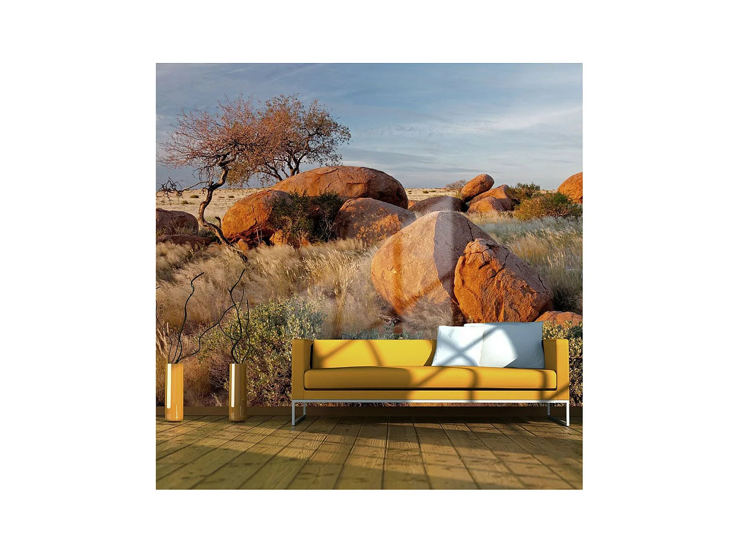 Papier Peint "Paysage Africain, Namibie" 231 x 300 cm