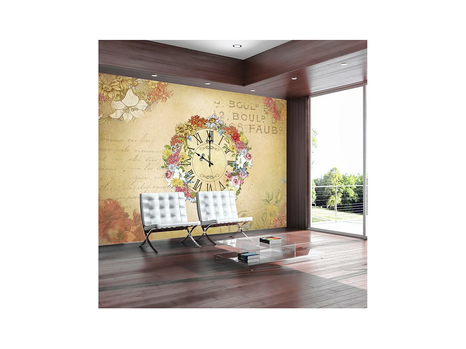 Papier Peint "Guard of Time" 140 x 200 cm