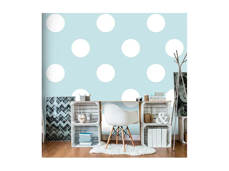 Papier Peint "Blue Sweetness" 245 x 350 cm