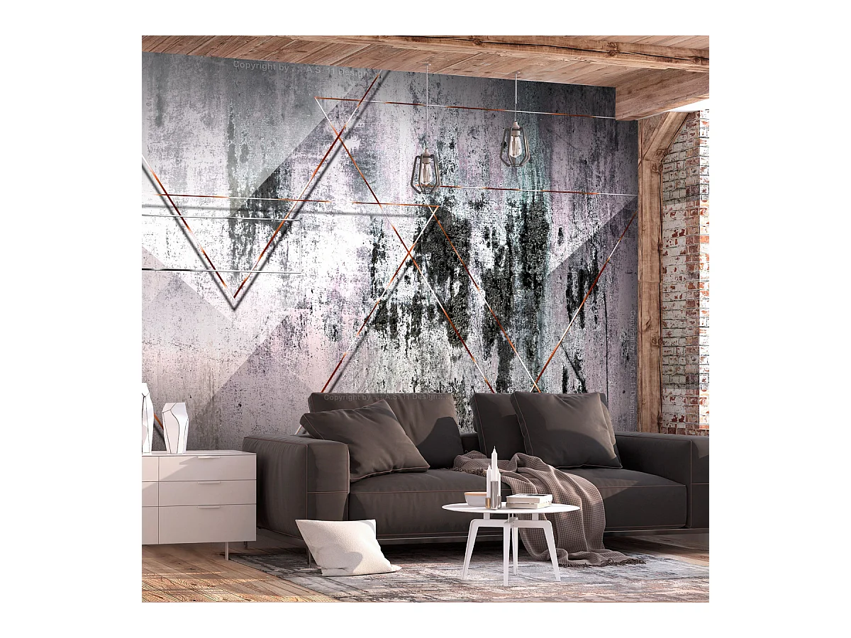 Papier Peint "Geometric Wall" 175 x 250 cm