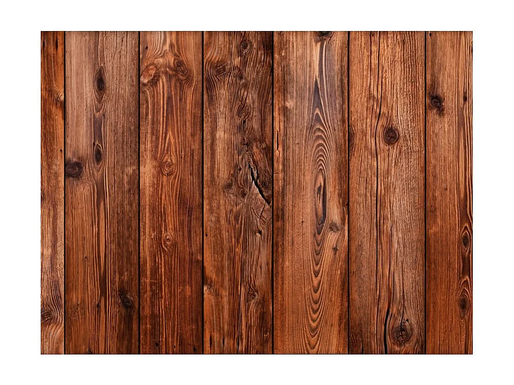 Papier Peint "Imitation Bois" 154 x 200 cm