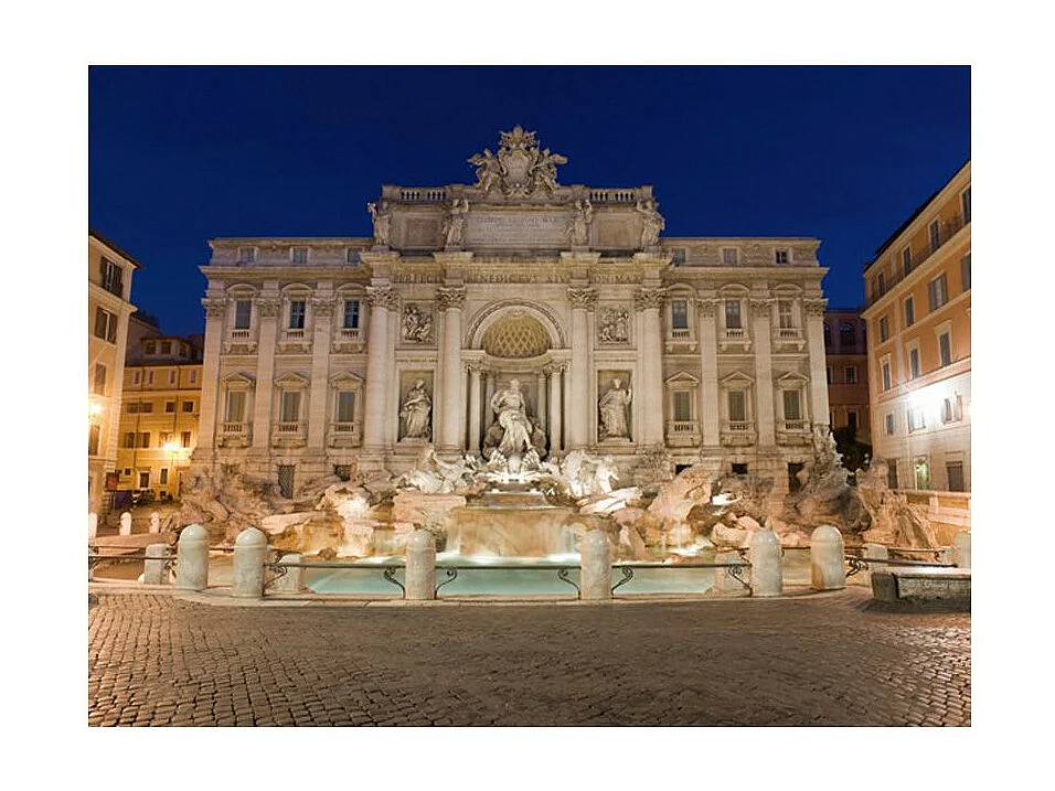 Papier Peint "Fontaine de Trevi Rome" 309 x 400 cm