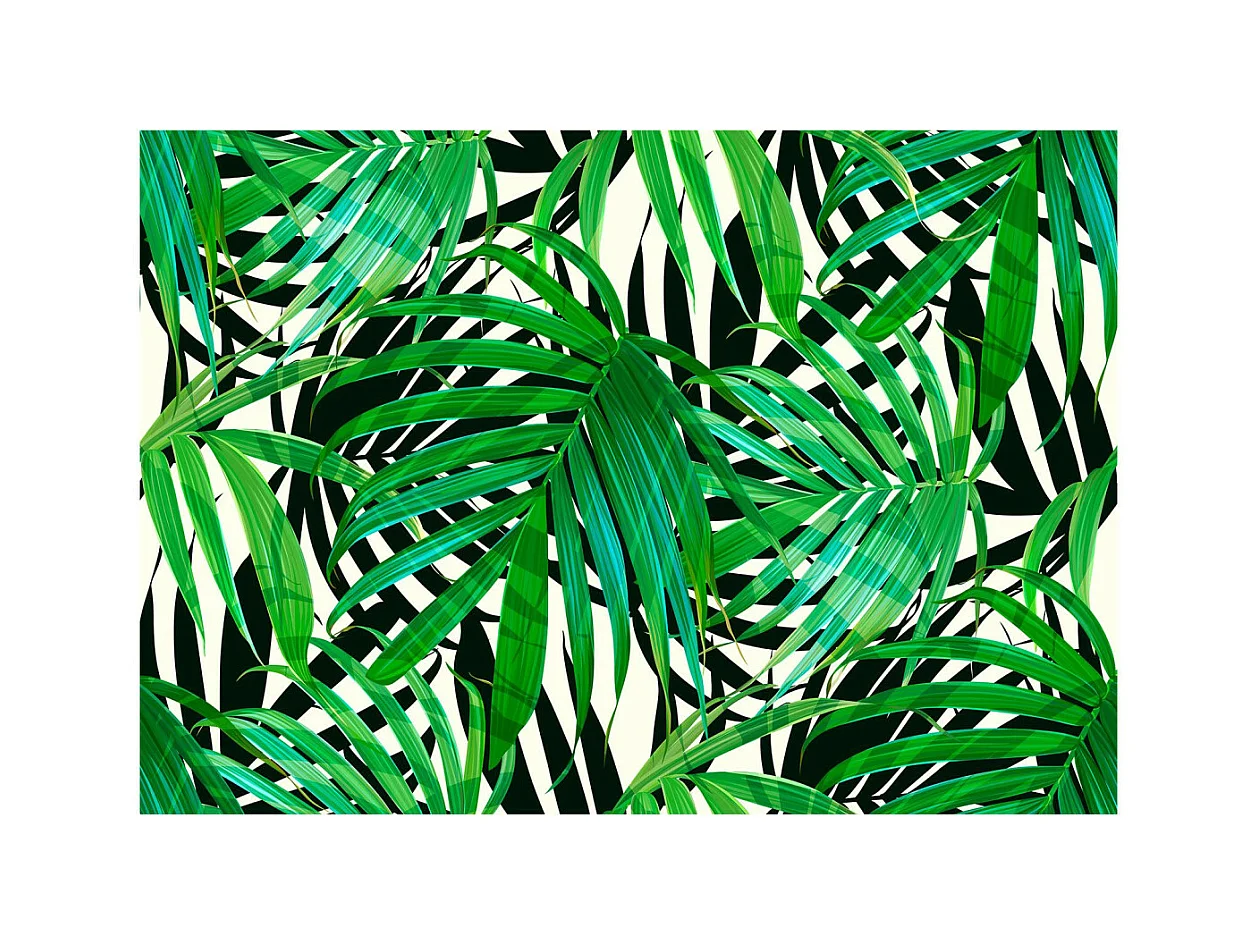 Papier Peint "Tropical Leaves" 105 x 150 cm