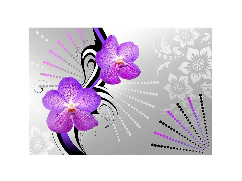 Papier Peint "Purple Vibrations" 245 x 350 cm