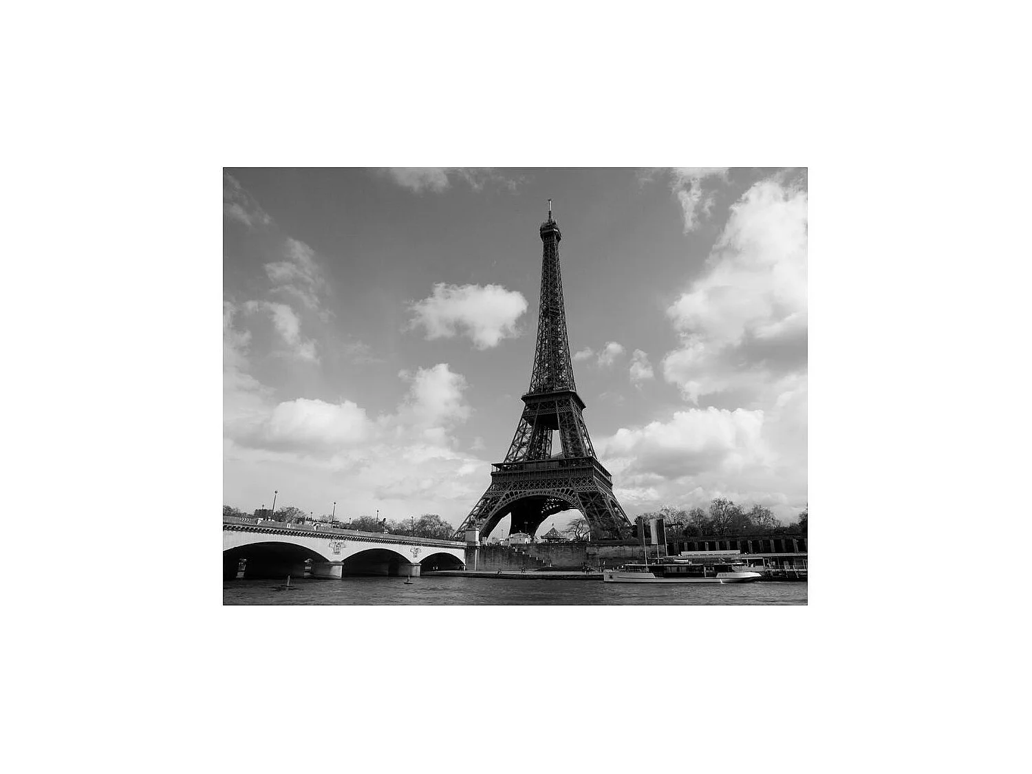 Papier Peint "Seine & Tour Eiffel" 270 x 350 cm