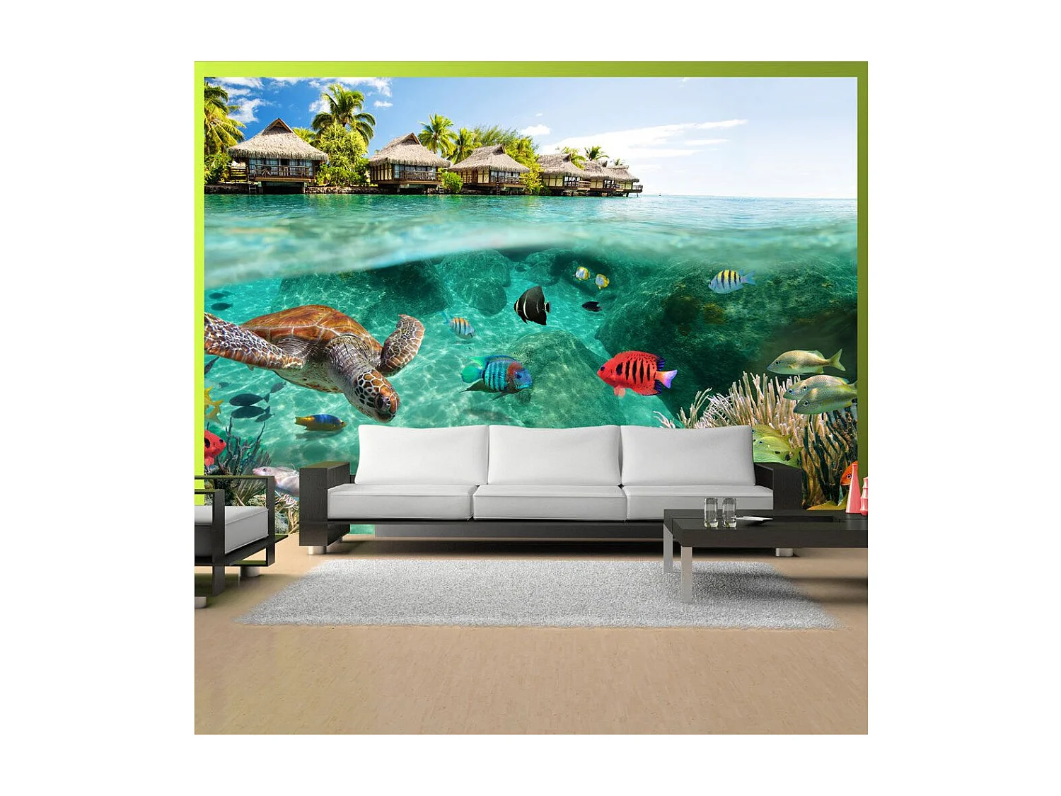 Papier Peint "Under the Surface of Water" 105 x 150 cm