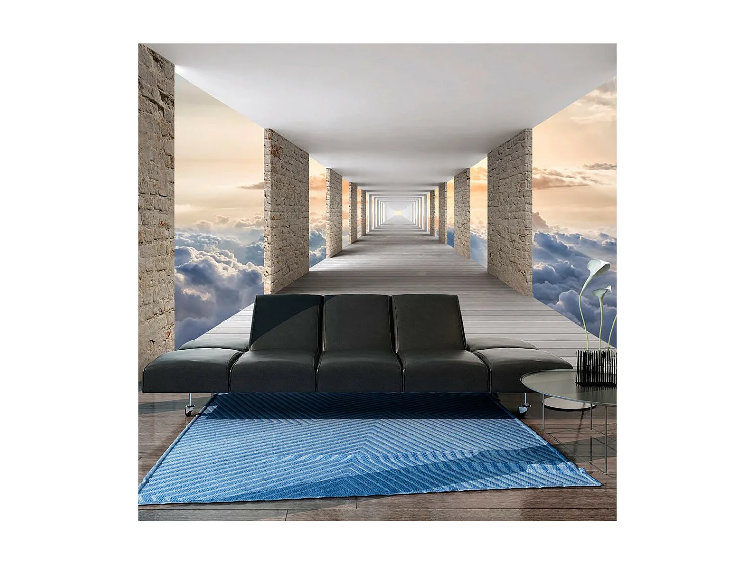 Papier Peint "Skyward Travel" 140 x 200 cm