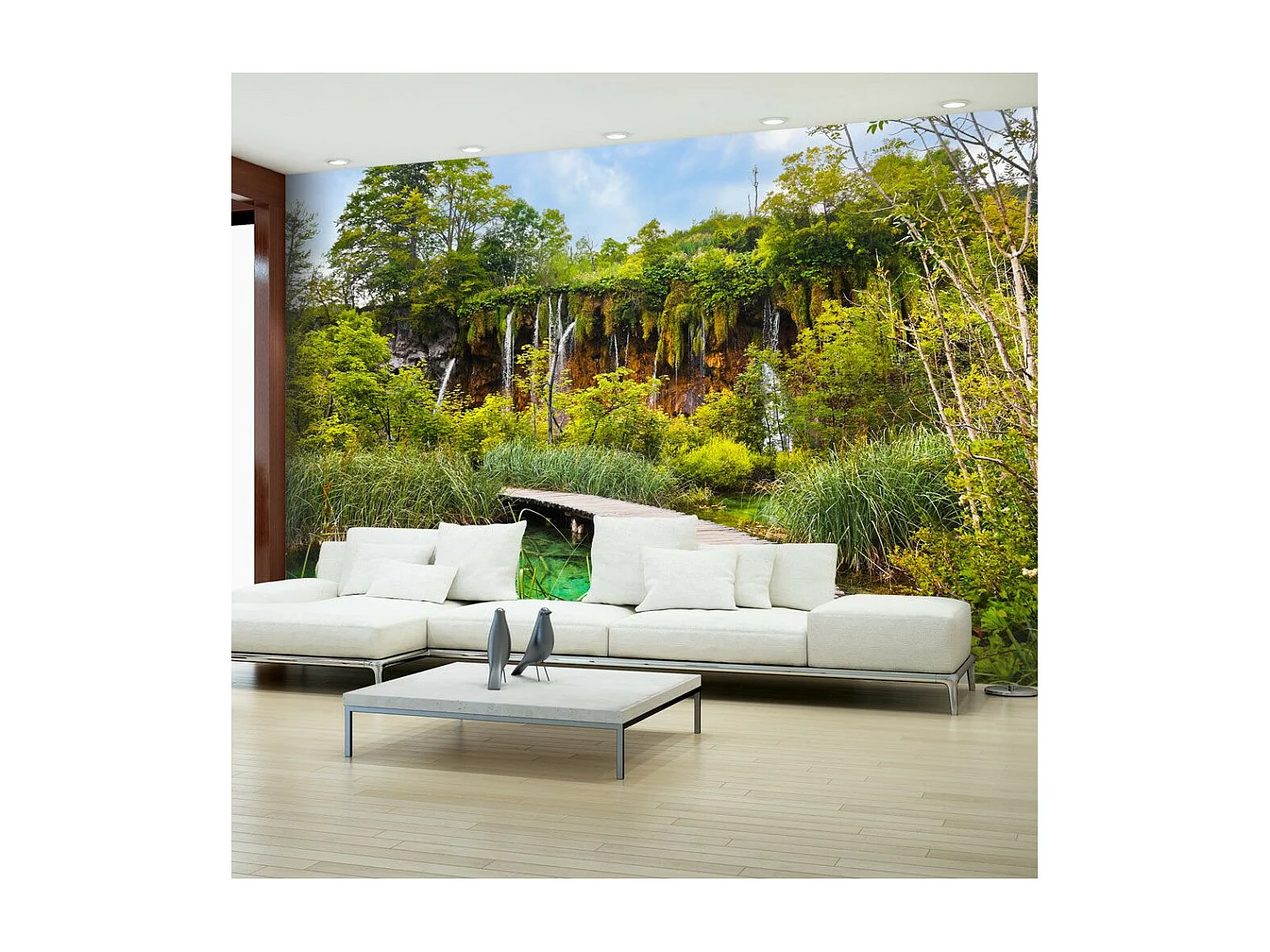 Papier Peint "Green Oasis" 210 x 300 cm