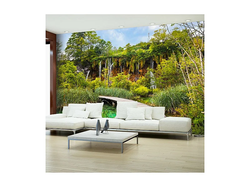 Papier Peint "Green Oasis" 210 x 300 cm