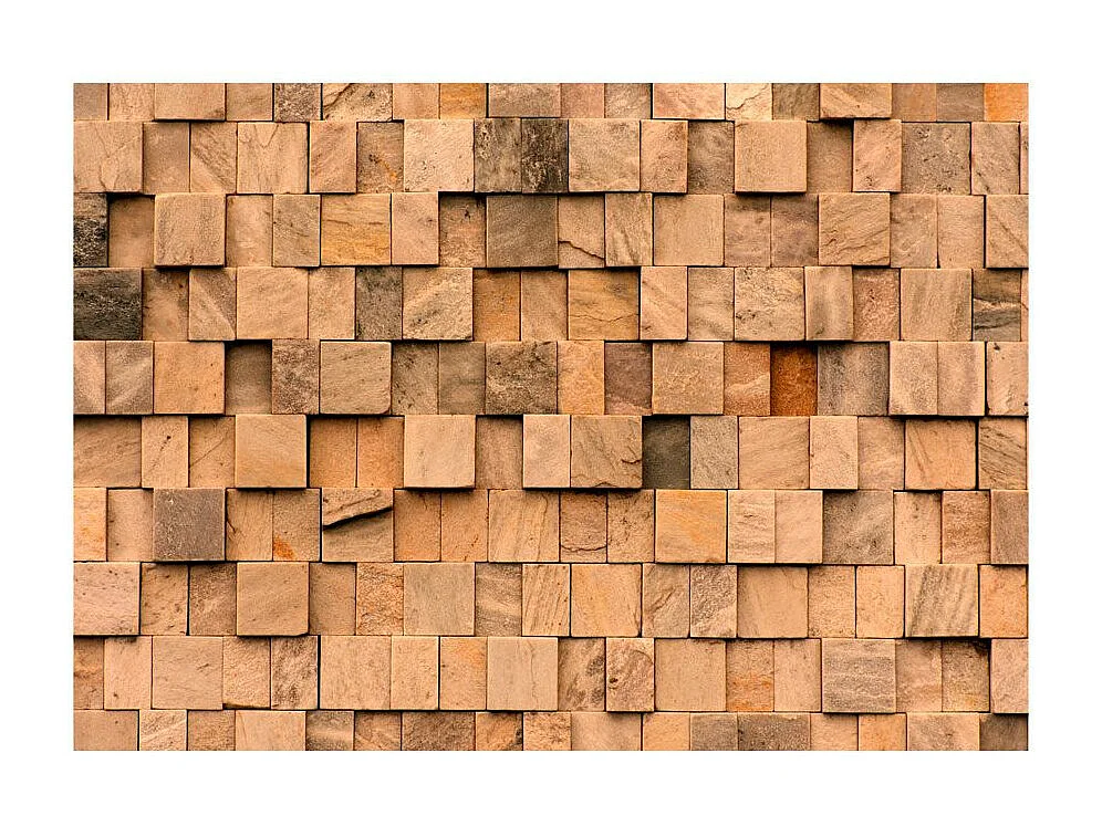 Papier Peint "Stone Jigsaw" 105 x 150 cm