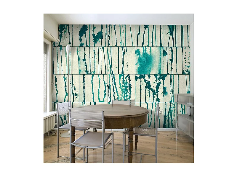 Papier Peint "Turquoise Rivers" 50x1000cm