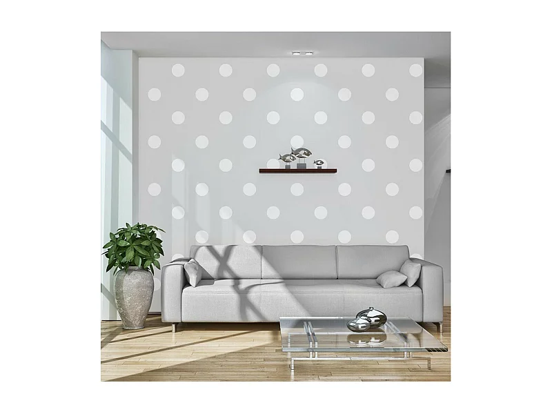 Papier Peint "Cheerful Polka Dots" 210 x 300 cm