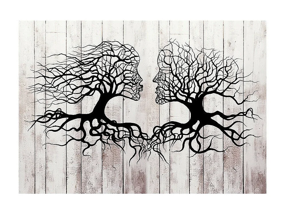 Papier Peint "A Kiss of a Trees" 175 x 250 cm