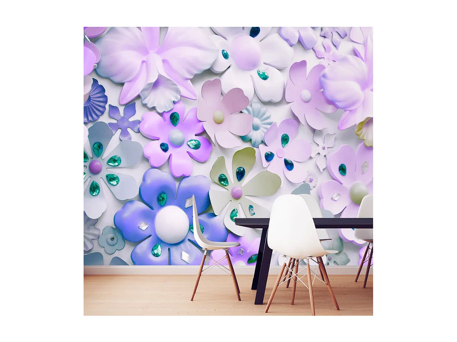 Papier Peint "Purple Sweetness" 105 x 150 cm