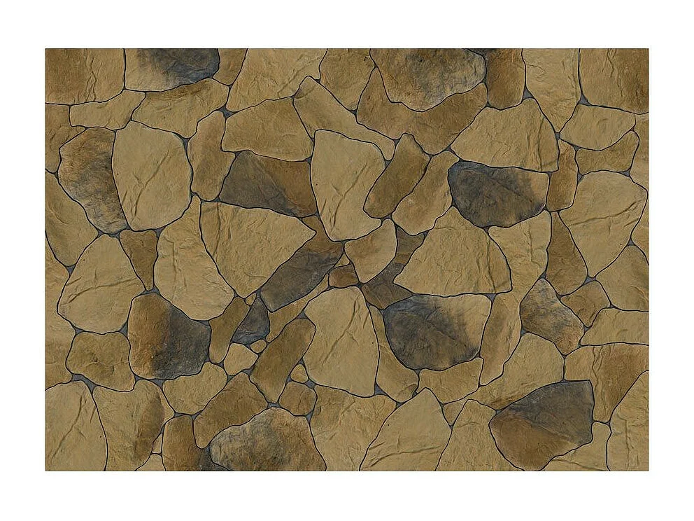 Papier Peint "Pétales de Pierre" 70 x 100 cm