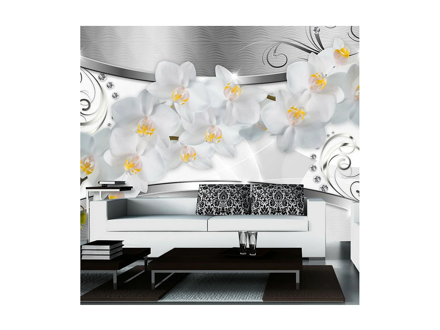 Papier Peint "Flower Bridge" 70 x 100 cm