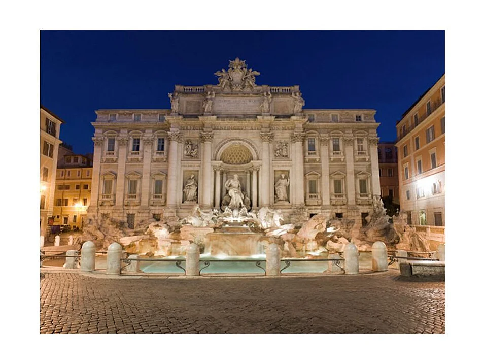 Papier Peint "Fontaine de Trevi Rome" 270 x 350 cm