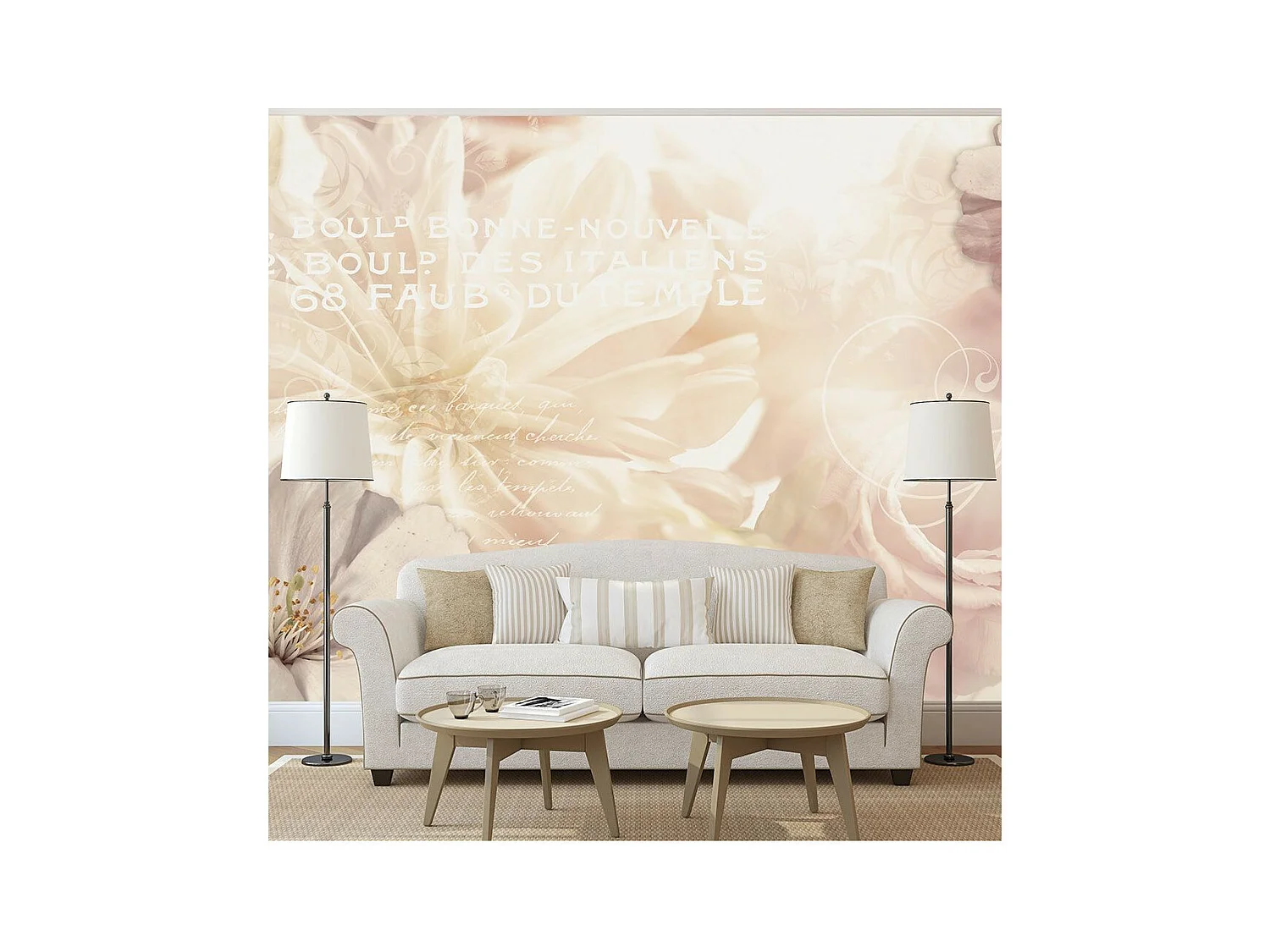 Papier Peint "Kiss of Gentleness" 140 x 200 cm