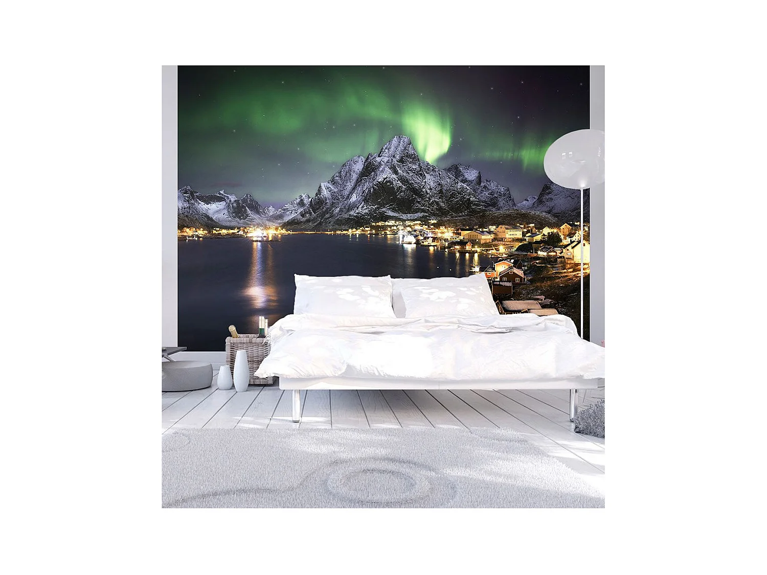 Papier Peint "Aurora Borealis" 245 x 350 cm