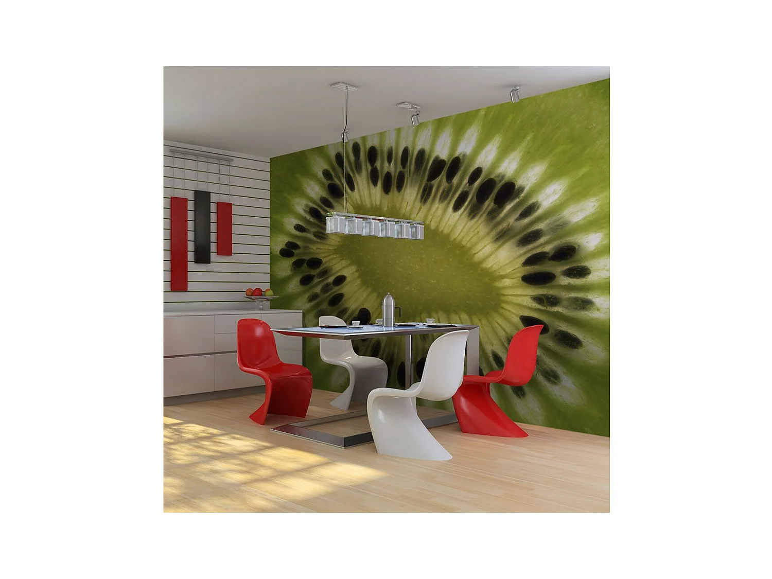 Papier Peint "Fruits : Kiwi" 270 x 350 cm