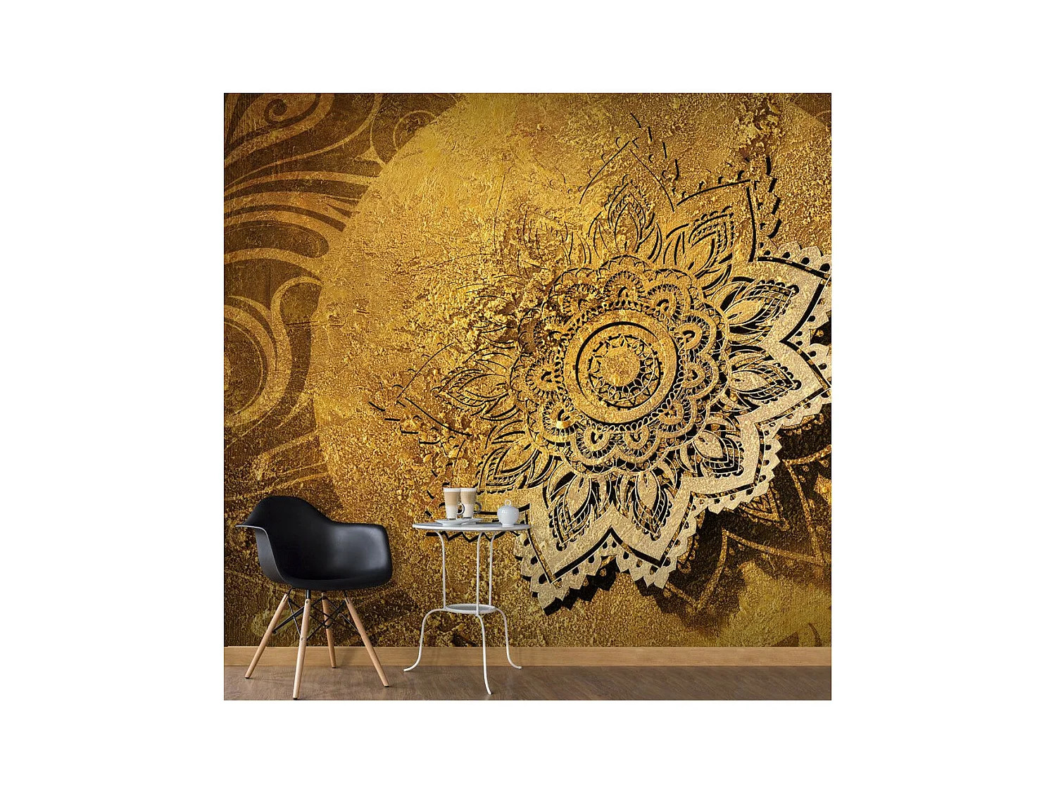 Papier Peint "Golden Illumination" 210 x 300 cm