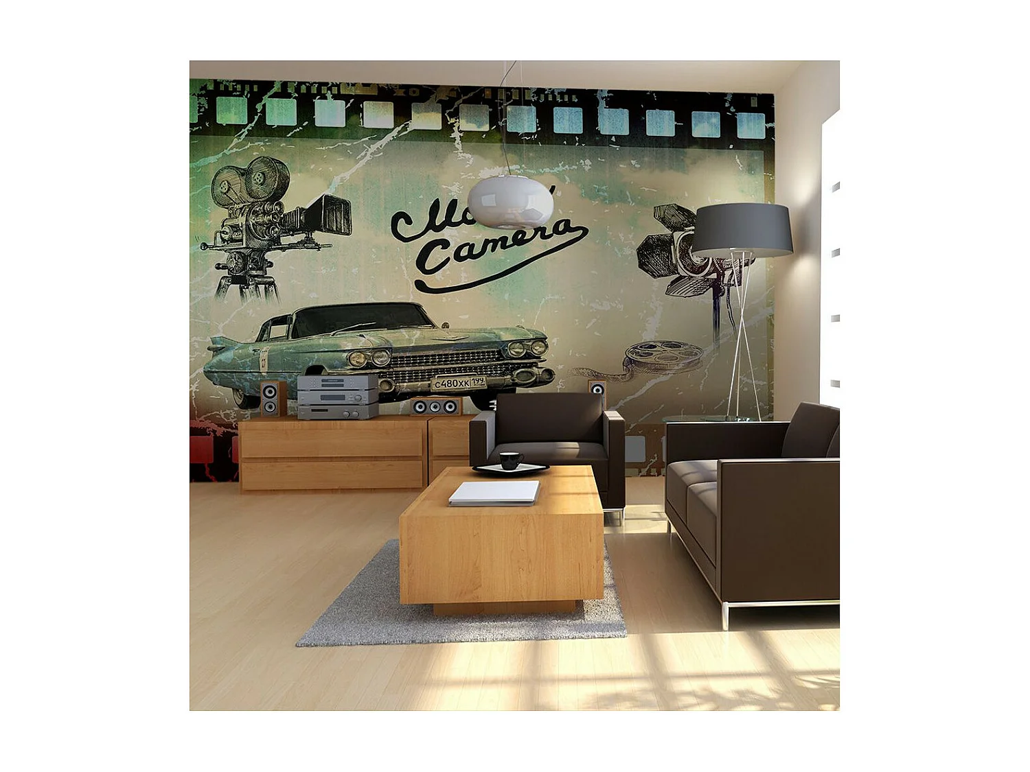 Papier Peint "On the Way To Hollywood" 270 x 350 cm