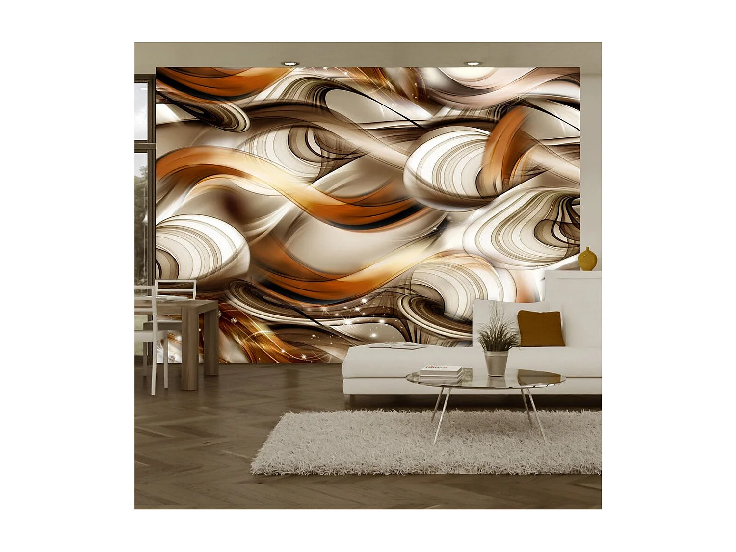 Papier Peint "Tangled Madness" 70 x 100 cm