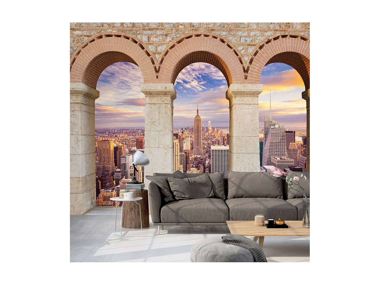 Papier Peint "Pillars of the City" 245 x 350 cm