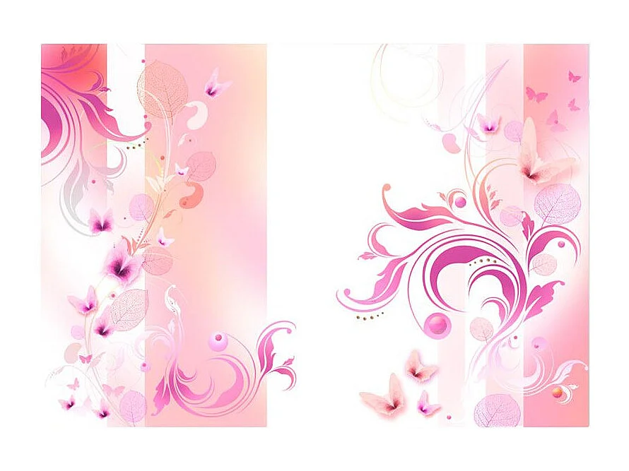 Papier Peint "Rose Passion" 140 x 200 cm