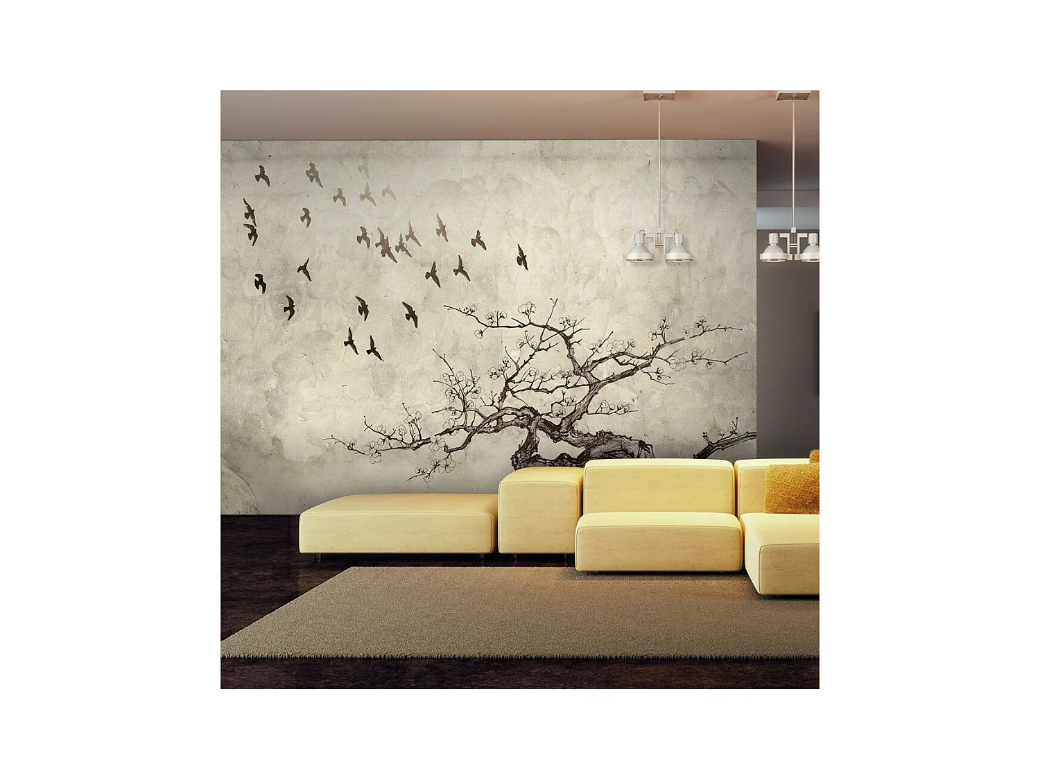 Papier Peint "Flock of Birds" 231 x 300 cm